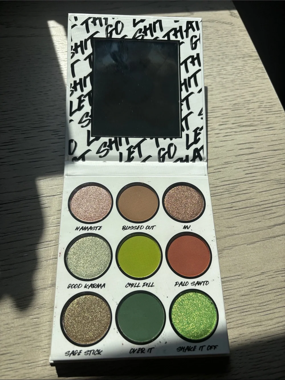 BH Cosmetics Let That Shit Go 9 Color Shadow Palette